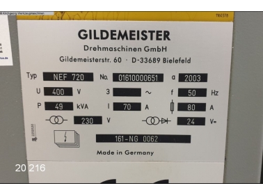GILDEMEISTER - Drehmaschinen - 7